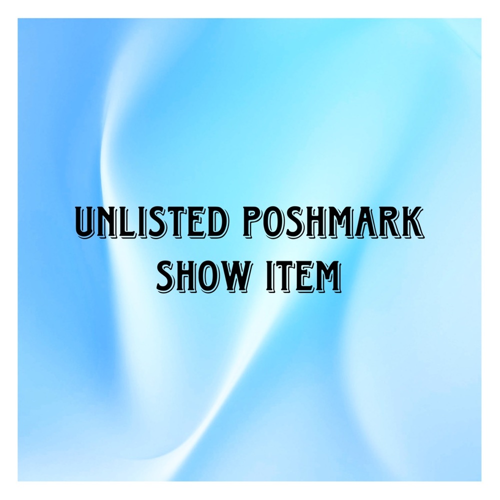 Unlisted Posh Show Item - mens VS